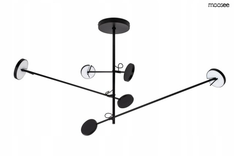 LAMPA WISZĄCA LED BOBBIE 3 CZARNA - STAL Moosee MOOSEE REGULACJA RAMION GÓRA - DÓŁ KLOSZE OBROTOWE LAMPA WISZĄCA LED BOBBIE 3 CZARNA - STAL Moosee MOOSEE REGULACJA RAMION GÓRA - DÓŁ KLOSZE OBROTOWE