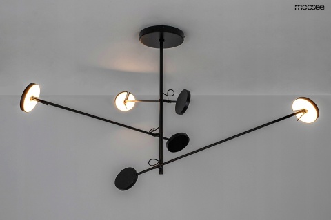 LAMPA WISZĄCA LED BOBBIE 3 CZARNA - STAL Moosee MOOSEE REGULACJA RAMION GÓRA - DÓŁ KLOSZE OBROTOWE LAMPA WISZĄCA LED BOBBIE 3 CZARNA - STAL Moosee MOOSEE REGULACJA RAMION GÓRA - DÓŁ KLOSZE OBROTOWE