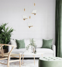 LAMPA WISZĄCA LED BUTTERFLY M Moosee MOOSEE ZŁOTA ALUMINIUM skrzydła szkło kryształowe - MOTYL LAMPA WISZĄCA LED BUTTERFLY M Moosee MOOSEE ZŁOTA ALUMINIUM skrzydła szkło kryształowe - MOTYL