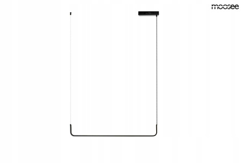 LAMPA WISZĄCA LED SHAPE 120 Moosee MOOSEE CZARNA ALUMINIUM nowoczesna i minimalistyczna LAMPA WISZĄCA LED SHAPE 120 Moosee MOOSEE CZARNA ALUMINIUM nowoczesna i minimalistyczna