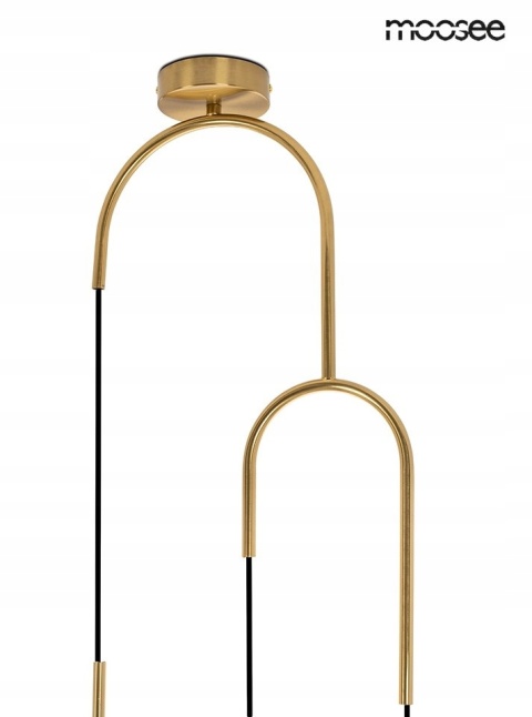 LAMPA WISZĄCA LIFT Moosee MOOSEE ZŁOTA metal klosz szklany MLECZNY kształt kuli 1xE27 LAMPA WISZĄCA LIFT Moosee MOOSEE ZŁOTA metal klosz szklany MLECZNY kształt kuli 1xE27