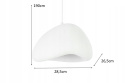 LAMPA WISZĄCA NEST 30 BIAŁA ŻYWICA E27 Moosee MOOSEE INSPIROWANA OBŁOKIEM STRUKTURĄ PRZYPOMINA KAMIEŃ LAMPA WISZĄCA NEST 30 BIAŁA ŻYWICA E27 Moosee MOOSEE INSPIROWANA OBŁOKIEM STRUKTURĄ PRZYPOMINA KAMIEŃ