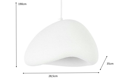 LAMPA WISZĄCA NEST 40 BIAŁA - ŻYWICA E27 Moosee MOOSEE STRUKTURĄ PRZYPOMINA KAMIEŃ INSPIROWANA KULISTYM OBŁOKIEM LAMPA WISZĄCA NEST 40 BIAŁA - ŻYWICA E27 Moosee MOOSEE STRUKTURĄ PRZYPOMINA KAMIEŃ INSPIROWANA KULISTYM OBŁOKIEM