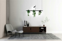 LAMPA WISZĄCA LED PLANT LINE Moosee MOOSEE CZARNA METAL POŁĄCZENIE KWIETNIKA Z OŚWIETLENIEM LAMPKA Z MOŻLIWOŚCIĄ REGULACJI LAMPA WISZĄCA LED PLANT LINE Moosee MOOSEE CZARNA METAL POŁĄCZENIE KWIETNIKA Z OŚWIETLENIEM LAMPKA Z MOŻLIWOŚCIĄ REGULACJI