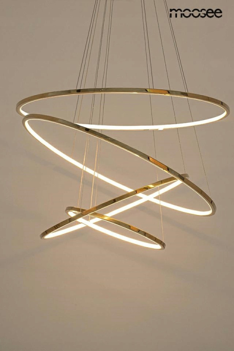LAMPA WISZĄCA OKRĄGŁA LED RING SLIM M ZŁOTA STAL Moosee MOOSEE OSŁONA KLOSZA Z AKRYLU LAMPA WISZĄCA OKRĄGŁA LED RING SLIM M ZŁOTA STAL Moosee MOOSEE OSŁONA KLOSZA Z AKRYLU