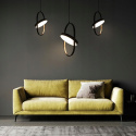 LAMPA WISZĄCA SPINNER 26 LED Moosee MOOSEE CZARNA metal osłona MLECZNY akryl OBROTOWY KLOSZ możliwość regulowania żródła światła LAMPA WISZĄCA SPINNER 26 LED Moosee MOOSEE CZARNA metal osłona MLECZNY akryl OBROTOWY KLOSZ możliwość regulowania żródła światła