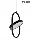 LAMPA WISZĄCA SPINNER 26 LED Moosee MOOSEE CZARNA metal osłona MLECZNY akryl OBROTOWY KLOSZ możliwość regulowania żródła światła LAMPA WISZĄCA SPINNER 26 LED Moosee MOOSEE CZARNA metal osłona MLECZNY akryl OBROTOWY KLOSZ możliwość regulowania żródła światła
