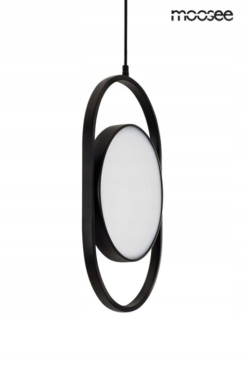 LAMPA WISZĄCA SPINNER 26 LED Moosee MOOSEE CZARNA metal osłona MLECZNY akryl OBROTOWY KLOSZ możliwość regulowania żródła światła LAMPA WISZĄCA SPINNER 26 LED Moosee MOOSEE CZARNA metal osłona MLECZNY akryl OBROTOWY KLOSZ możliwość regulowania żródła światła