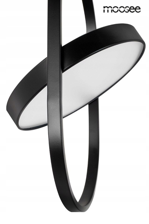 LAMPA WISZĄCA SPINNER 26 LED Moosee MOOSEE CZARNA metal osłona MLECZNY akryl OBROTOWY KLOSZ możliwość regulowania żródła światła LAMPA WISZĄCA SPINNER 26 LED Moosee MOOSEE CZARNA metal osłona MLECZNY akryl OBROTOWY KLOSZ możliwość regulowania żródła światła