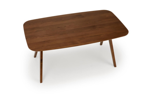 STÓŁ MIGUEL 160x90 blat - ORZECHOWY noga - ORZECHOWY HALMAR MDF + OKLEINA NATURALNA NOGI LITE DREWNO KAUCZUKOWE STÓŁ MIGUEL 160x90 blat - ORZECHOWY noga - ORZECHOWY HALMAR MDF + OKLEINA NATURALNA NOGI LITE DREWNO KAUCZUKOWE