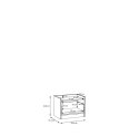 Forte BADERNA WQNK014-M715 Szafka nocna Forte BADERNA WQNK014-M715 Szafka nocna