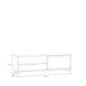 Forte MAREDA MAQT121R-M966 Szafka RTV P Forte MAREDA MAQT121R-M966 Szafka RTV P