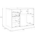 Forte MODULTRICK MDUB111-M961 Biurko Forte MODULTRICK MDUB111-M961 Biurko