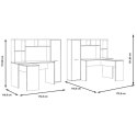 Forte NET106 ERBB541-T29 Biurko Forte NET106 ERBB541-T29 Biurko