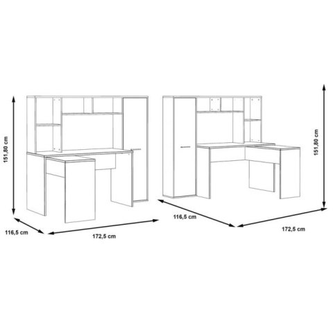 Forte NET106 ERBB541-T29 Biurko Forte NET106 ERBB541-T29 Biurko
