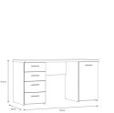 Forte NET106 MT926-N09 Biurko Forte NET106 MT926-N09 Biurko