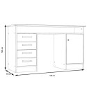 Forte NET106 MT931-120 Biurko Forte NET106 MT931-120 Biurko