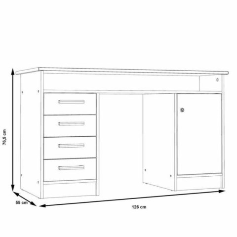 Forte NET106 MT931-T19 Biurko Forte NET106 MT931-T19 Biurko