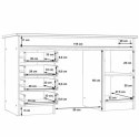 Forte NET106 MT931-T19 Biurko Forte NET106 MT931-T19 Biurko