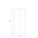 Forte SALVATRICE SVTS821-U60 Szafa ubraniowa Forte SALVATRICE SVTS821-U60 Szafa ubraniowa