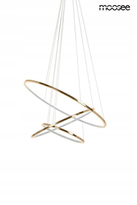 LAMPA WISZĄCA LED RING SLIM S ZŁOTA METALOWA Moosee MOOSEE 3 OKRĘGI MINIMALISTYCZNA I PONADCZASOWA LAMPA WISZĄCA LED RING SLIM S ZŁOTA METALOWA Moosee MOOSEE 3 OKRĘGI MINIMALISTYCZNA I PONADCZASOWA