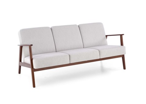 MILANO 3S sofa - jasny popiel tap. Castel 80 MILANO 3S sofa - jasny popiel tap. Castel 80