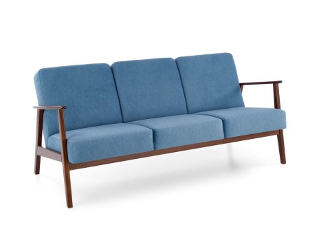 MILANO 3S sofa - niebieski tap. Castel 74 MILANO 3S sofa - niebieski tap. Castel 74