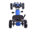 Milly Mally Milly Mally Gokart na pedały Power Blue Milly Mally Milly Mally Gokart na pedały Power Blue