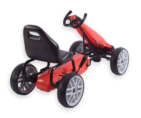 Milly Mally Milly Mally Gokart na pedały Power Red Milly Mally Milly Mally Gokart na pedały Power Red