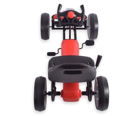 Milly Mally Milly Mally Gokart na pedały Power Red Milly Mally Milly Mally Gokart na pedały Power Red