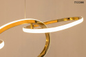 LAMPA wisząca LED JAZZ 3 Moosee MOOSEE ZŁOTA METAL 3 PIERŚCIENIE O NIEREGULARNYM KSZTAŁCIE LAMPA wisząca LED JAZZ 3 Moosee MOOSEE ZŁOTA METAL 3 PIERŚCIENIE O NIEREGULARNYM KSZTAŁCIE