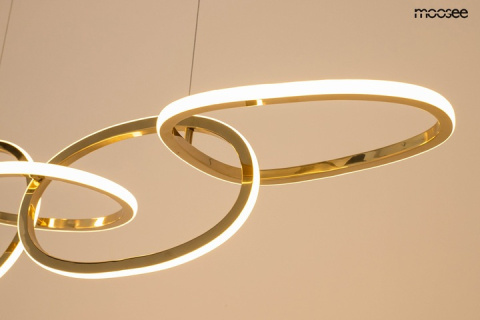 LAMPA wisząca LED JAZZ 5 ZŁOTA STAL Moosee MOOSEE 5 PIERŚCIENI O NIETYPOWYM KSZTAŁCIE LAMPA wisząca LED JAZZ 5 ZŁOTA STAL Moosee MOOSEE 5 PIERŚCIENI O NIETYPOWYM KSZTAŁCIE