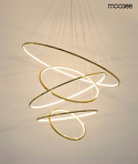 LAMPA WISZĄCA RING SLIM L ZŁOTA METAL Moosee MOOSEE KLOSZE AKRYLOWE 5 OKRĘGÓW LAMPA WISZĄCA RING SLIM L ZŁOTA METAL Moosee MOOSEE KLOSZE AKRYLOWE 5 OKRĘGÓW