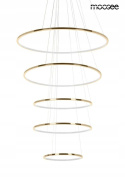 LAMPA WISZĄCA RING SLIM L ZŁOTA METAL Moosee MOOSEE KLOSZE AKRYLOWE 5 OKRĘGÓW LAMPA WISZĄCA RING SLIM L ZŁOTA METAL Moosee MOOSEE KLOSZE AKRYLOWE 5 OKRĘGÓW