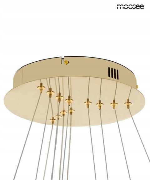 LAMPA WISZĄCA OKRĄGŁA LED RING SLIM M ZŁOTA STAL Moosee MOOSEE OSŁONA KLOSZA Z AKRYLU LAMPA WISZĄCA OKRĄGŁA LED RING SLIM M ZŁOTA STAL Moosee MOOSEE OSŁONA KLOSZA Z AKRYLU
