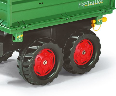 Rolly Toys Rolly Toys 122202 Przyczepa Rolly - Mega Trailer Ciemno Zielona Koła 2-osie Rolly Toys Rolly Toys 122202 Przyczepa Rolly - Mega Trailer Ciemno Zielona Koła 2-osie