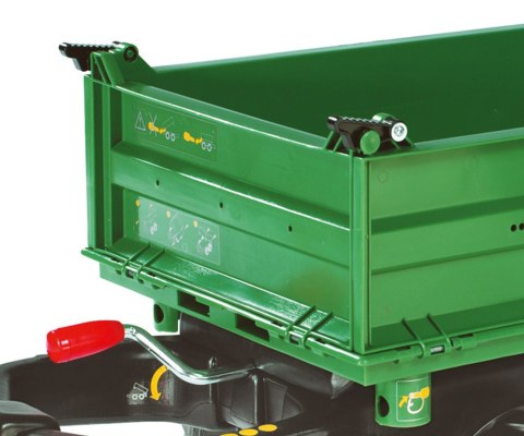Rolly Toys Rolly Toys 122202 Przyczepa Rolly - Mega Trailer Ciemno Zielona Koła 2-osie Rolly Toys Rolly Toys 122202 Przyczepa Rolly - Mega Trailer Ciemno Zielona Koła 2-osie