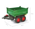 Rolly Toys Rolly Toys 122202 Przyczepa Rolly - Mega Trailer Ciemno Zielona Koła 2-osie Rolly Toys Rolly Toys 122202 Przyczepa Rolly - Mega Trailer Ciemno Zielona Koła 2-osie