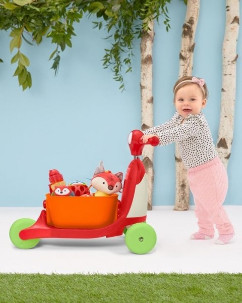 Skip Hop Skip Hop Hulajnoga, Jeździk i Pchacz dla Dziecka 3w1 Lis ZOO Skip Hop Skip Hop Hulajnoga, Jeździk i Pchacz dla Dziecka 3w1 Lis ZOO