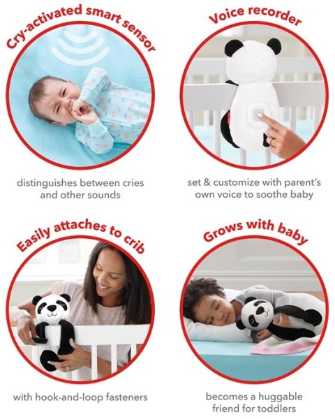 Skip Hop Skip Hop Szumiąca Pozytywka z Funkcją Nagrywania Dźwięku Panda Skip Hop Skip Hop Szumiąca Pozytywka z Funkcją Nagrywania Dźwięku Panda