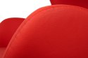 King Home Fotel EGG SZEROKI PU czerwony King Home Fotel EGG SZEROKI PU czerwony