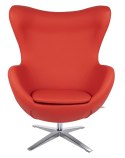 King Home Fotel EGG SZEROKI PU czerwony King Home Fotel EGG SZEROKI PU czerwony