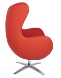 King Home Fotel EGG SZEROKI PU czerwony King Home Fotel EGG SZEROKI PU czerwony