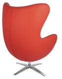 King Home Fotel EGG SZEROKI PU czerwony King Home Fotel EGG SZEROKI PU czerwony