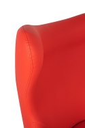 King Home Fotel EGG SZEROKI PU czerwony King Home Fotel EGG SZEROKI PU czerwony