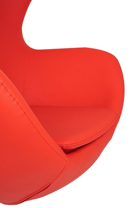 King Home Fotel EGG SZEROKI PU czerwony King Home Fotel EGG SZEROKI PU czerwony