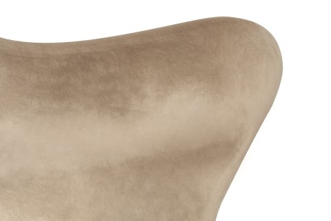 King Home Fotel EGG SZEROKI VELVET khaki King Home Fotel EGG SZEROKI VELVET khaki