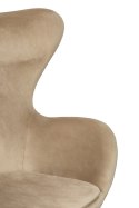 King Home Fotel EGG SZEROKI VELVET khaki King Home Fotel EGG SZEROKI VELVET khaki