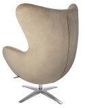 King Home Fotel EGG SZEROKI VELVET khaki King Home Fotel EGG SZEROKI VELVET khaki