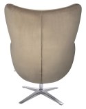 King Home Fotel EGG SZEROKI VELVET khaki King Home Fotel EGG SZEROKI VELVET khaki